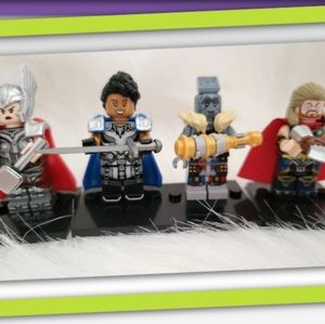 Thor Love and Thunder Minifigures Building Set